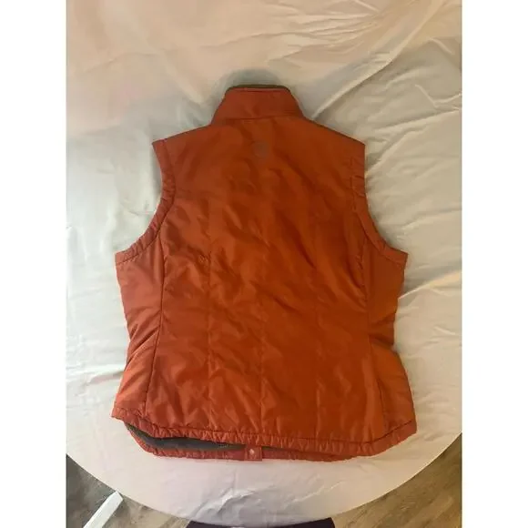 REI Women's Rust Colored Lined Vest Snap Front size Xl - Picture 3 of 5